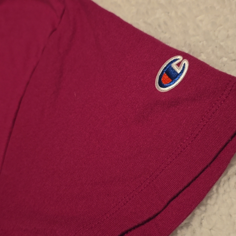 Champion Women's' Magenta T-Shirt - Picture 3 of 9